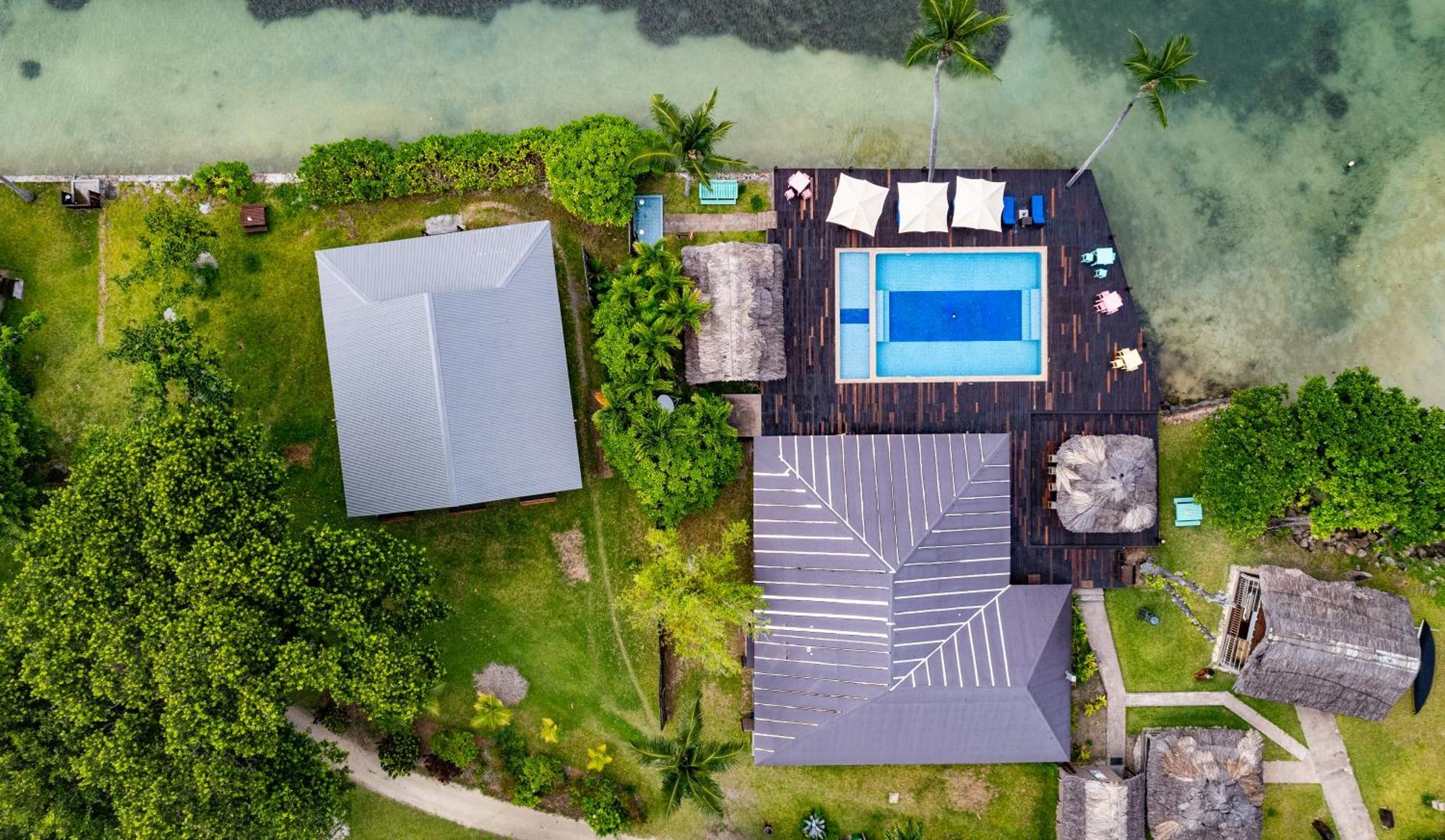 อิล เด ปาล์ม อีโค รีสอร์ต Hotel Anse la blague ภายนอก รูปภาพ