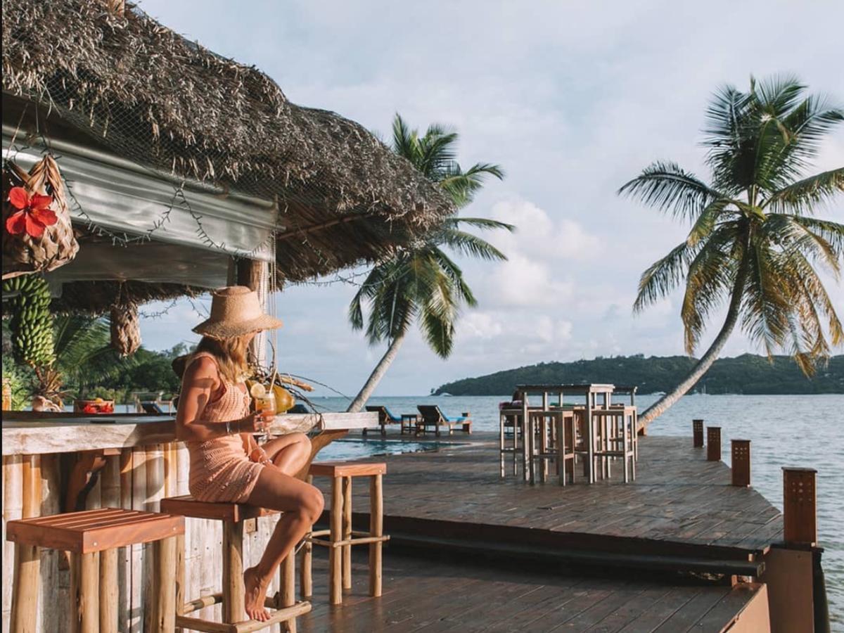 อิล เด ปาล์ม อีโค รีสอร์ต Hotel Anse la blague ภายนอก รูปภาพ